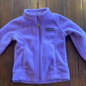 Columbia Purple Fleece Jacket